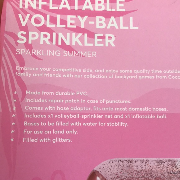 Coconut Grove Other Sparkling Summer Inflatable Volleyball